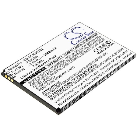 Bsc Preferred Polaroid Cosmo L Mobile Phone Replacement Battery CS-PLR502SL